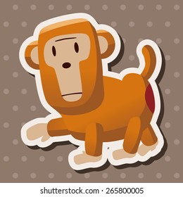 Animal monkey cartoon