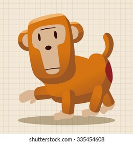 Animal monkey cartoon