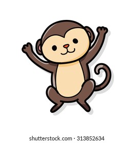 animal monkey doodle