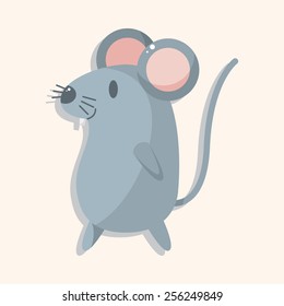 Animal Mouse Cartoon Theme Elements