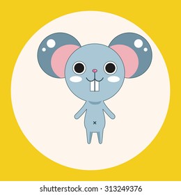 animal mouse cartoon theme elements