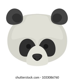 Animal muzzle flat color icon
