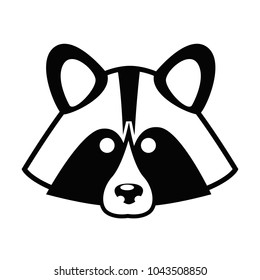 Animal muzzle line simple icon