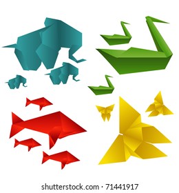 Animal Origami Set