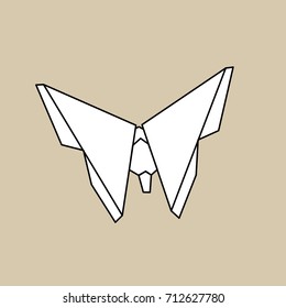 Animal origami vector