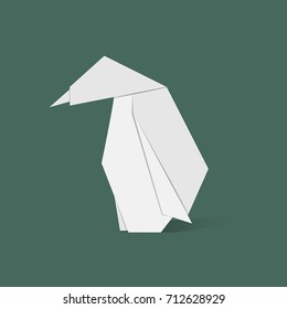 Animal origami vector