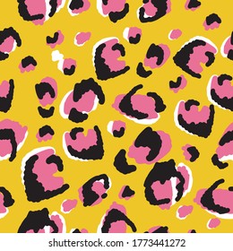 Animal ornament, spotted animal skin pattern