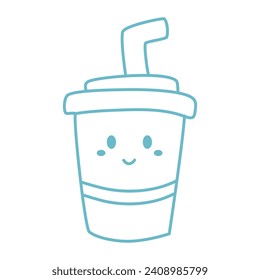 animal outline for cute bubble tea
