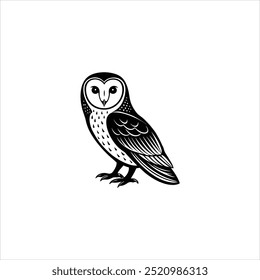 Animal  owl   logo vector illustration