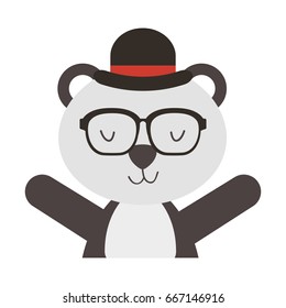 animal panda cartoon