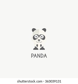 animal panda cute design, vector illustration eps10 graphic. best for kindergarten education. Introducing animal to kids/children.