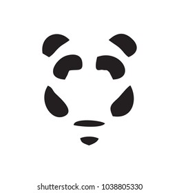 Animal panda vector logo