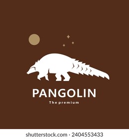 Tier-Pangolin-Logo, Vektorsymbol