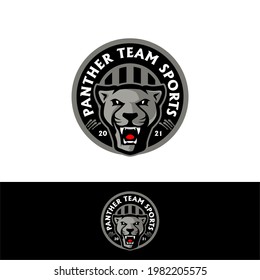Animal Panther Sports Logo Mascot esport Template Vector