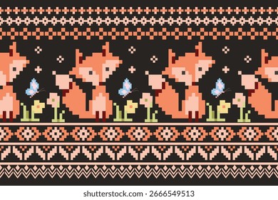 Patrón animal, decoración geométrica completa del patrón, diseñada para la tela, decoración, fondo, ropa, Horizontal inconsútil.