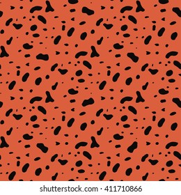 Animal pattern inspired by natural African wild animals skin textures with short strokes. Texture for web, print, wallpaper, home decor, summer fall fashion textile or fabric, zoo website background