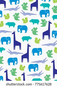 Animal pattern print design