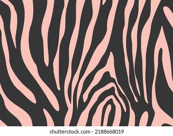 
animal pattern zebra vector print on pink background, fashion design for textile