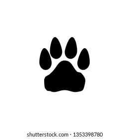 Animal paw icon