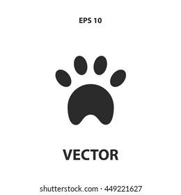 animal paw icon