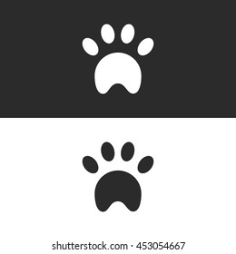 animal paw icon