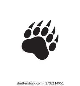 Animal Paw Icon In Trendy Design Vector Eps 10 