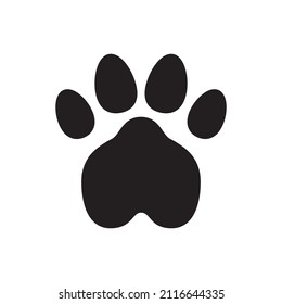 Animal Paw Icon Vector Design Template Illustration Sign And Symbol
