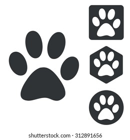 Animal paw set