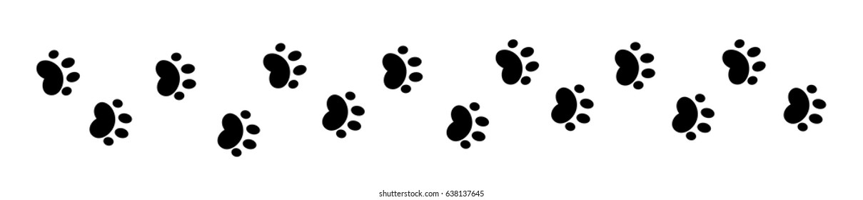 animal paw web heading