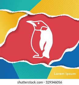 animal penguin icon