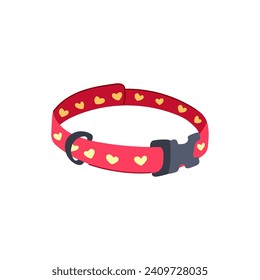 animal pet collar cartoon. tag puppy, leather doggy, food bowl animal pet collar sign. isolated symbol vector illustration