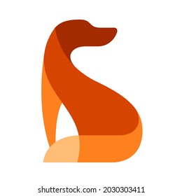Animal pet dog cute logo icon symbol deign 