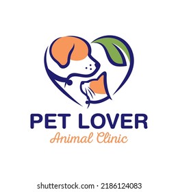 Animal and Pet Logo Design Vector Template