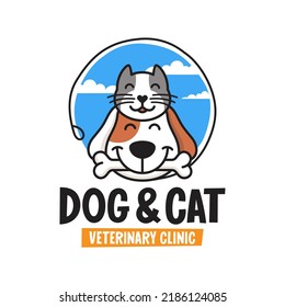 Plantilla de vectores de diseño de logotipos para animales y mascotas