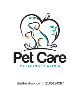 Animal and Pet Logo Design Vector Template