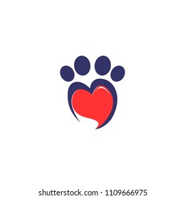 animal pet logo template