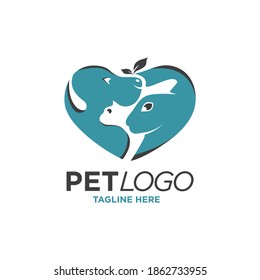 Animal and pet logo template