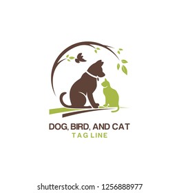 Animal pet logo vector