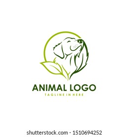 animal pet vector logo template