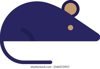 Animal Pet Wildlife Icon Vector Flat Illustration