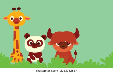 Animal and pets clipart beautiful background