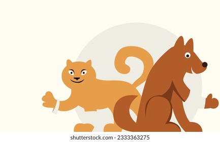 Animal and pets clipart beautiful background