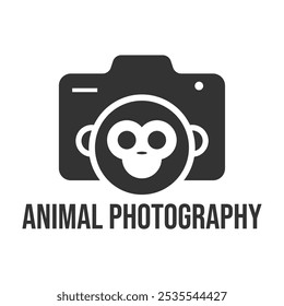 animal photography flat minimalist logo design