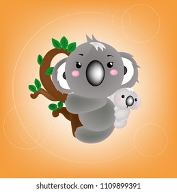 Animal planet collection : Mother and baby Koala