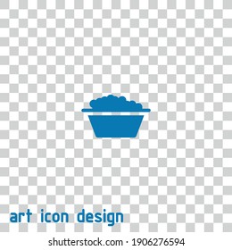 animal plate vector icon on an abstract background