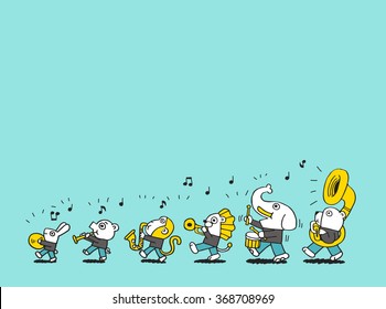 animal play music 