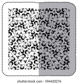 animal print bacground icon, vector illustraction design
