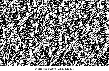 animal print black pattern sequence