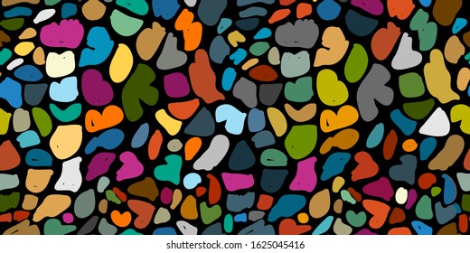 Animal print colorful, seamless pattern for your design. Vector illustration