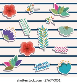 Animal Print design background, vector illustration